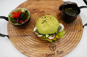 Matcha Veggie Set Burger